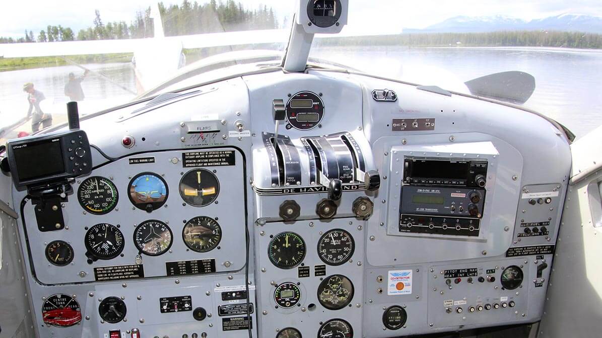 wasserflugzeug cockpit